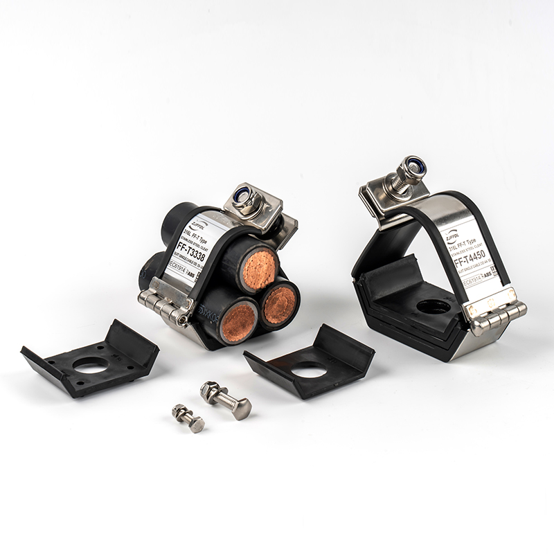 Stainless Steel 316 Trefoil Cable Cleats For Cable Management ER Series