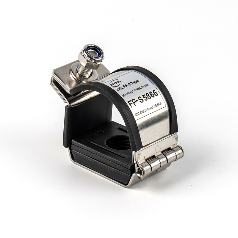 Stainless Steel 316 Single Cable Cleats For Cable Management ES Series