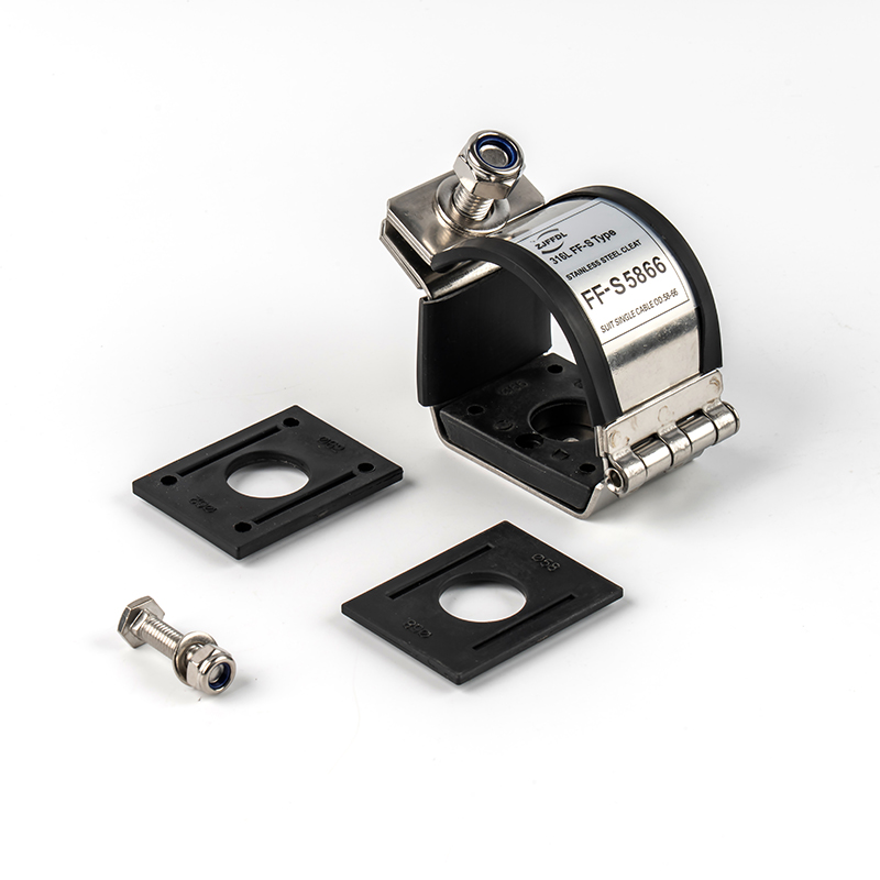 Stainless Steel 316 Single Cable Cleats For Cable Management ES Series
